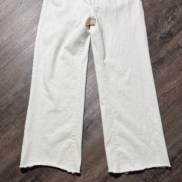 NWOT DL1961 Hepburn Wide-Leg Women's Cream Jeans - Picture 5 of 13